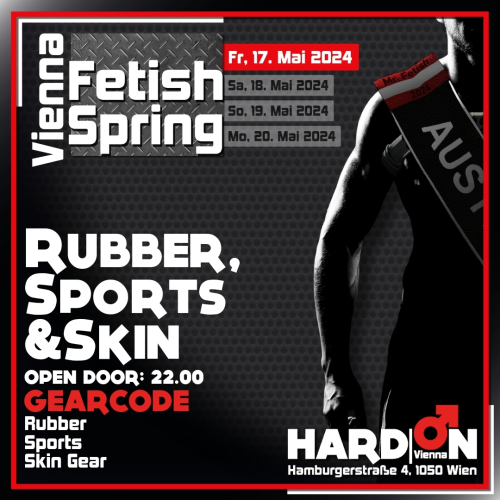 Vienna Fetish Spring 2024 (VFS 2024) - Rubber, Sports & Skin Night