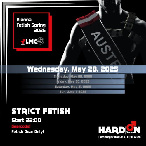 Vienna Fetish Spring 2025 (VFS 2025) - Str!ct Fetish @ HARDON