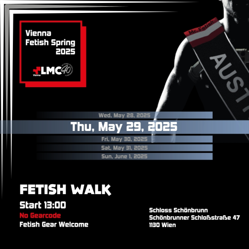 Vienna Fetish Spring 2025 (VFS 2025) - Fetish Walk @ Schönbrunn