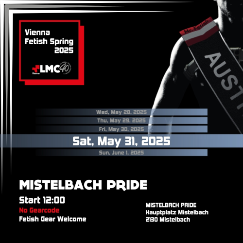 Vienna Fetish Spring 2025 (VFS 2025) - Mistelbach Pride
