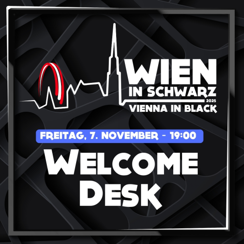 WiS 2025 | Welcome Desk @ R.O.P.P. | Abholung der Packages bis 20.30 Uhr