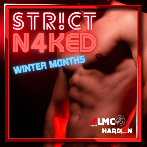 Str!ct Naked - Winter months 6:00 p.m. - 10:00 p.m.!