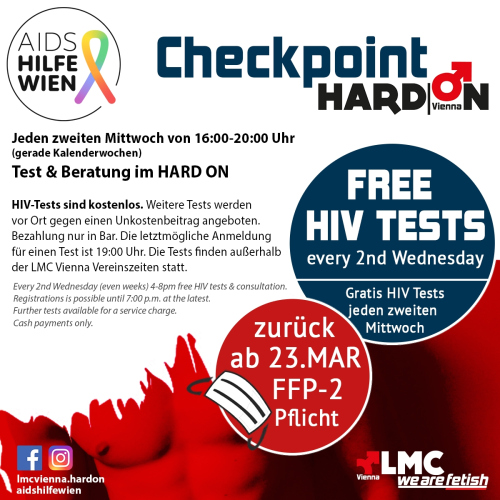 Free HIV Testing + STI Tests @HARD ON